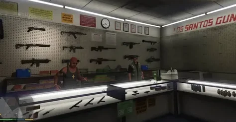 Guia completo das lojas Ammu-Nation em GTA V