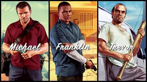 Protagonistas de GTA V